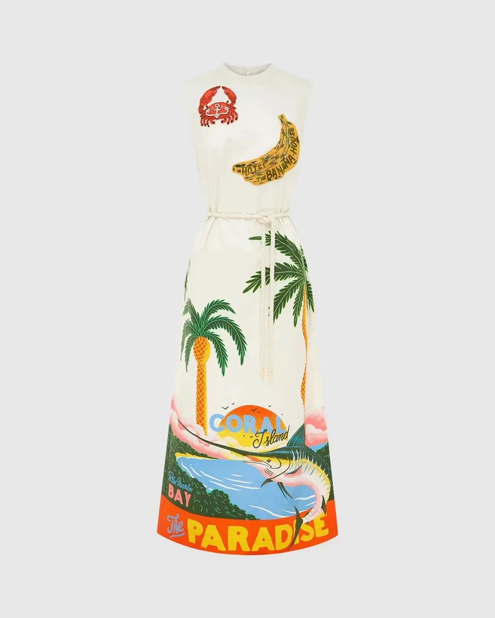 Alemais Samaki Midi Dress Size 12