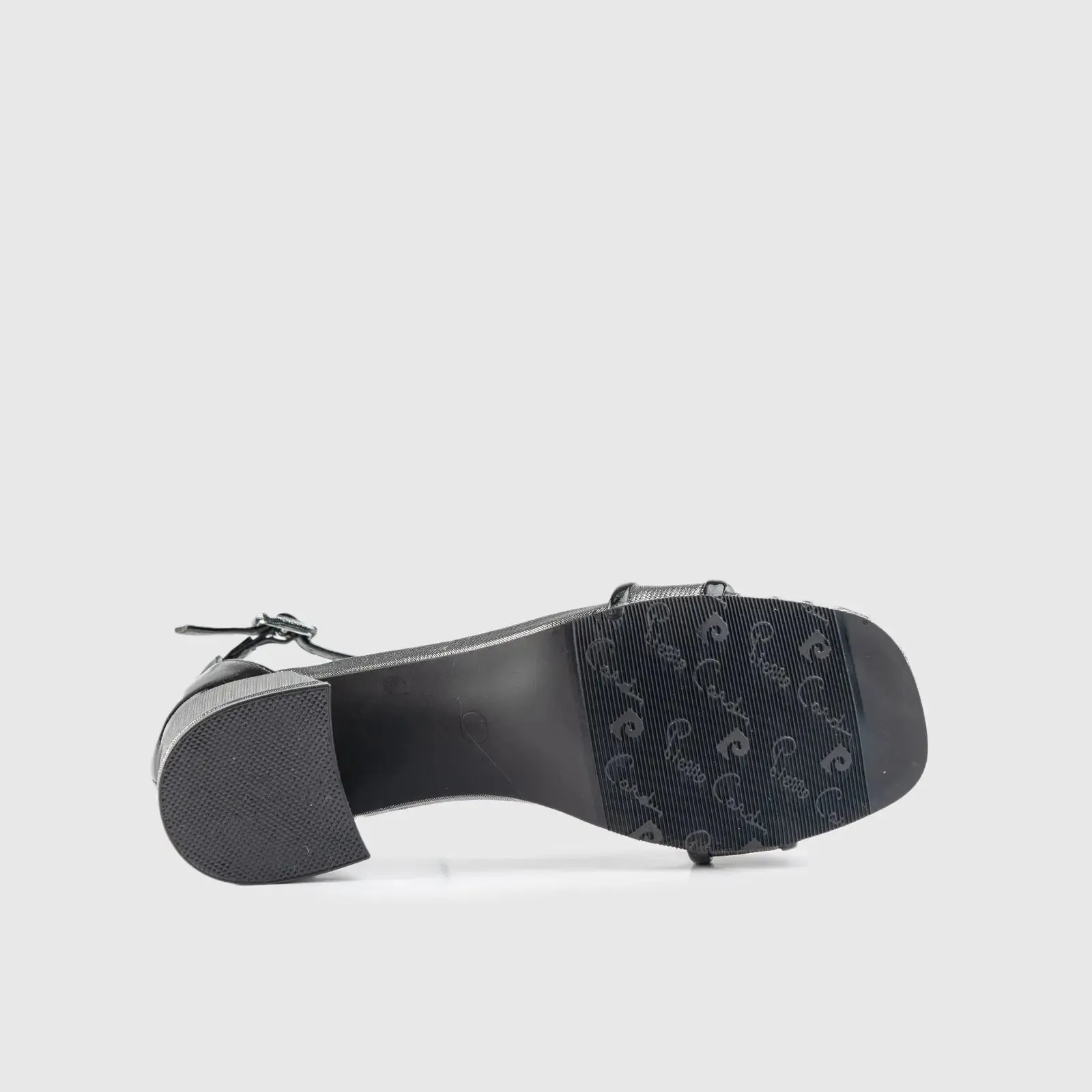 Block Heel Sandal Black 10529