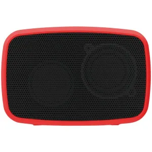EMATIC ESQ206RD Rugged Life NOIZE Bluetooth(R) Speaker (Red)