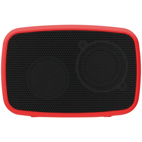 EMATIC ESQ206RD Rugged Life NOIZE Bluetooth(R) Speaker (Red)