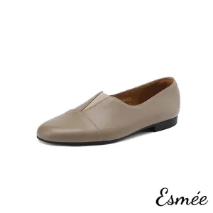 Extra Soft Leather Round Toe Loafers