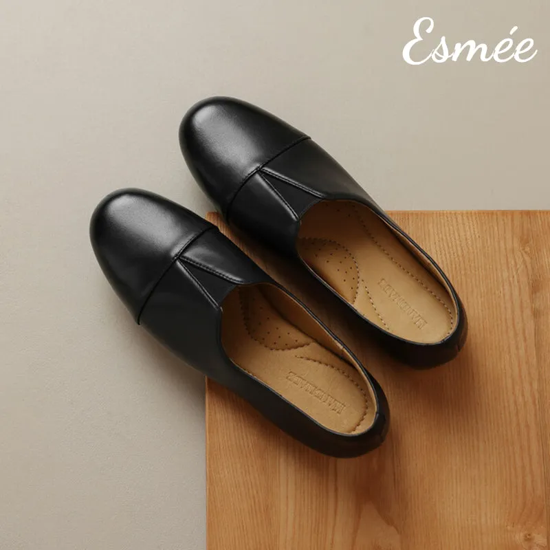 Extra Soft Leather Round Toe Loafers