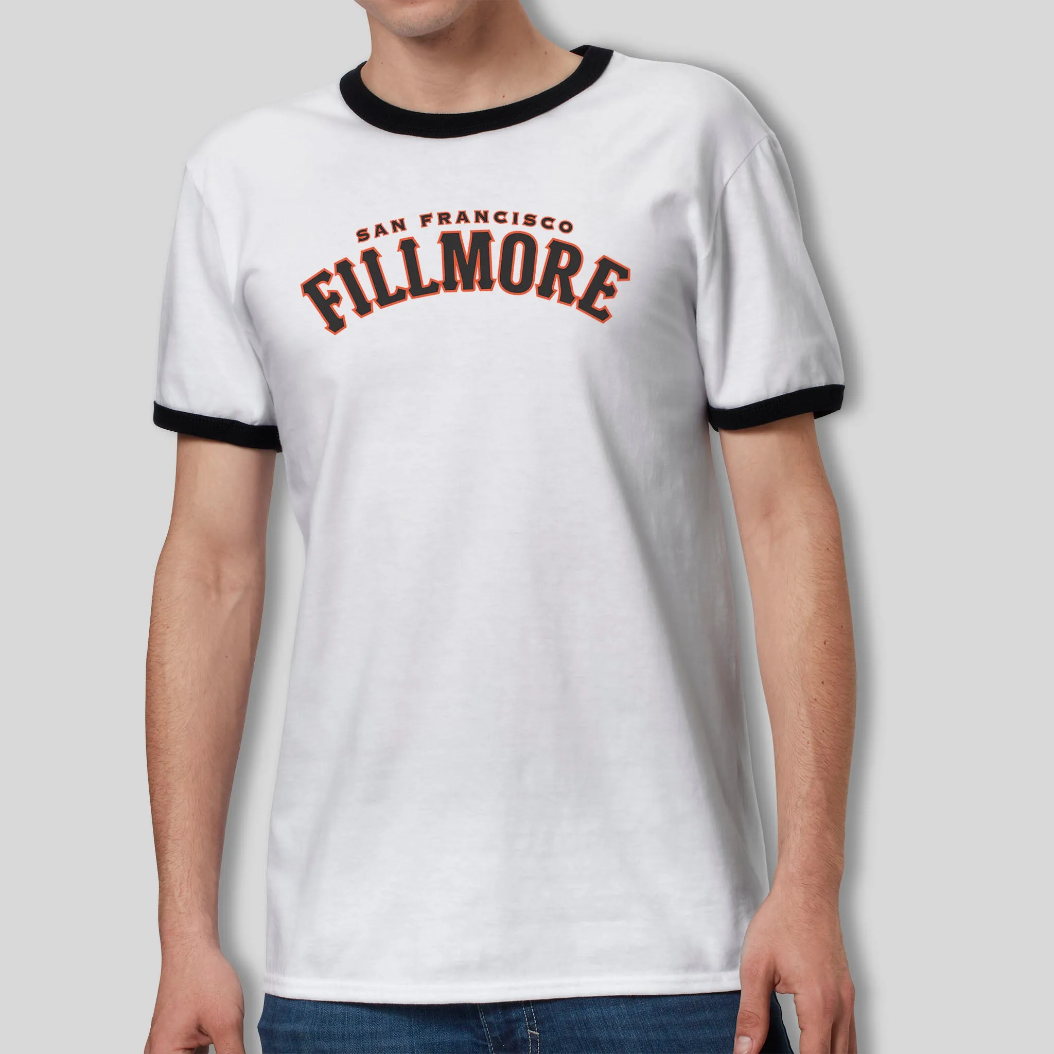 FILLMORE DISTRICT MEN'S RINGER TEE