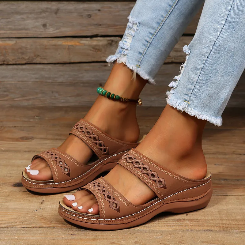Floryn Flat Sandals for Women