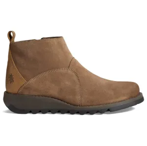 Fly London Sely918Fly Rug Oiled Suede Women's Zip Up Ankle Boots