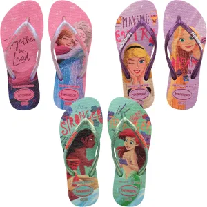 Havaianas Kids Slim Princess Flip Flops
