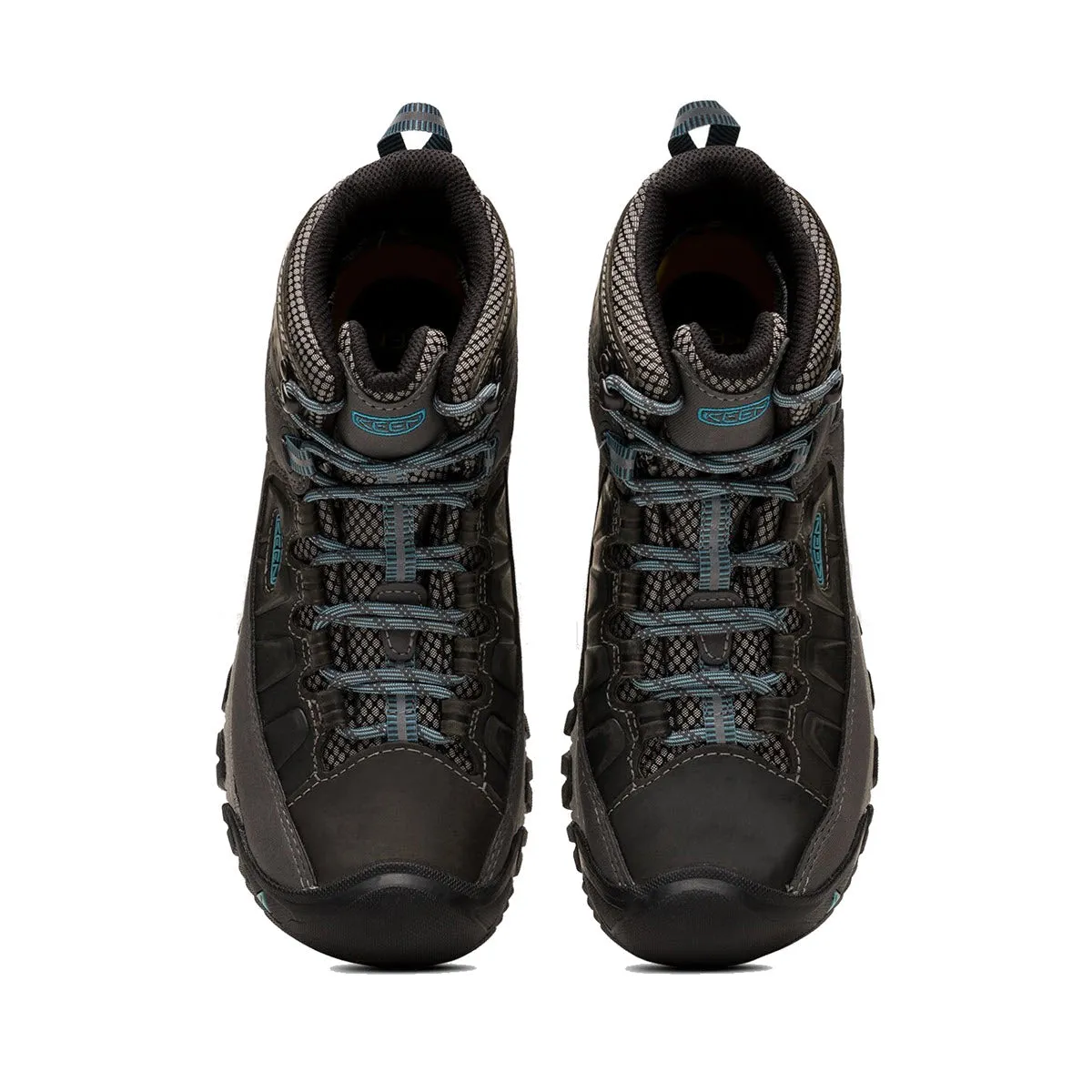 KEEN TARGHEE III MID WATERPROOF MAGNET/ATLANTIC BLUE - WOMENS