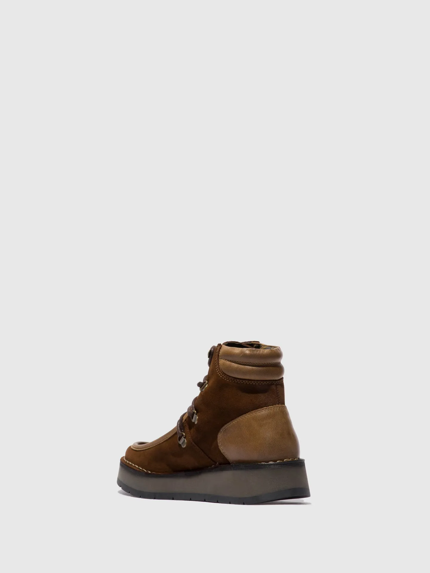 Lace-up Ankle Boots ROXA067FLY OILSUEDE/RUG CAMEL