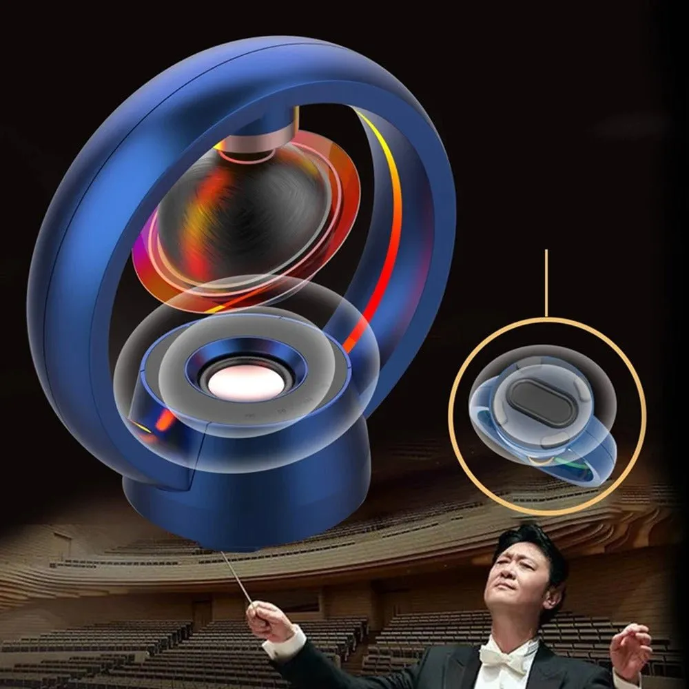 Levitating Bluetooth Speaker - Magnetic Levitation Bluetooth Creative Speaker for Home