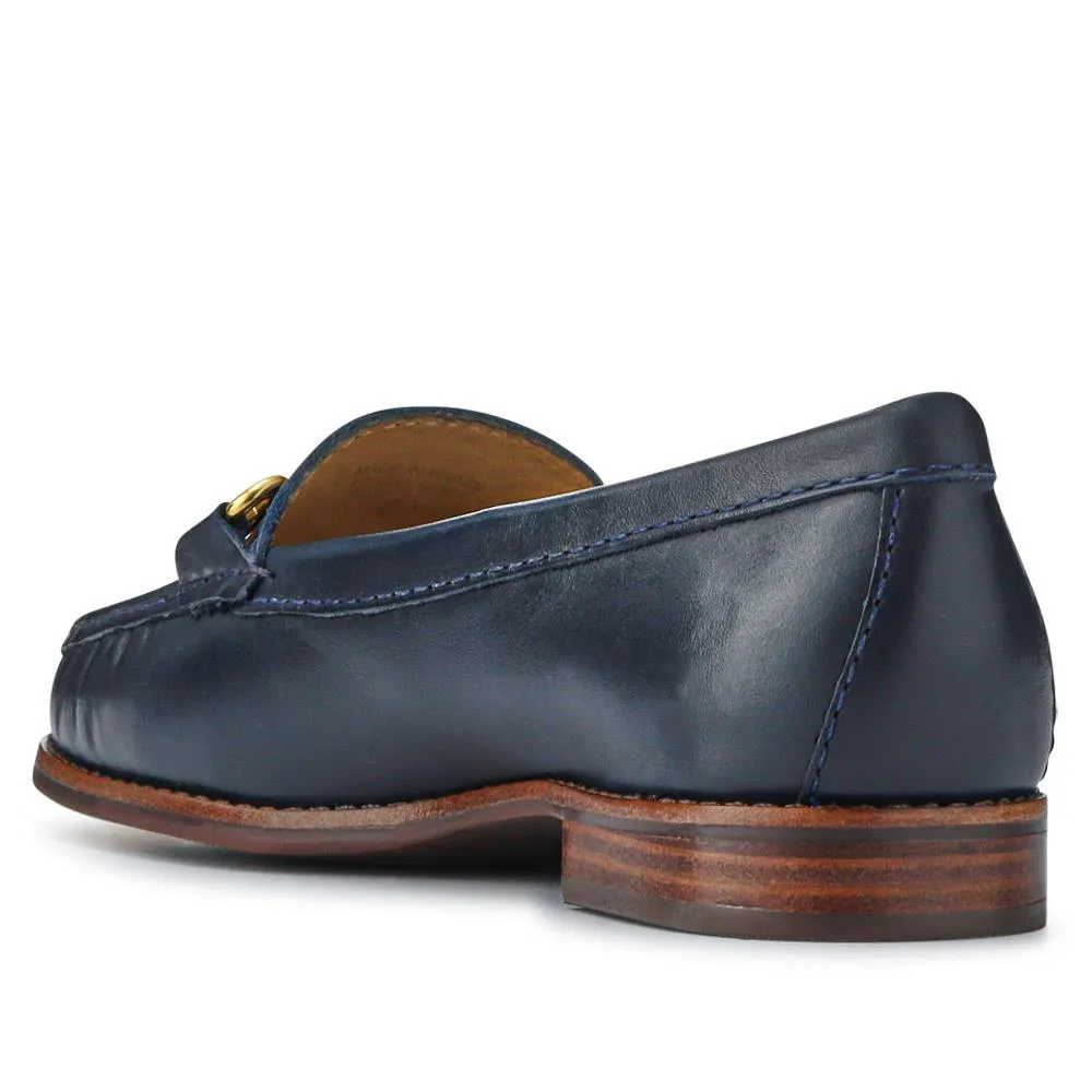 Lorella Leather Heeled Loafers - LORELLA / 327 456