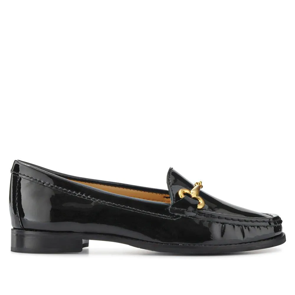 Lorella Leather Heeled Loafers - LORELLA / 327 456