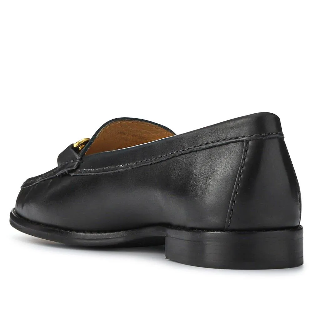 Lorella Leather Heeled Loafers - LORELLA / 327 456