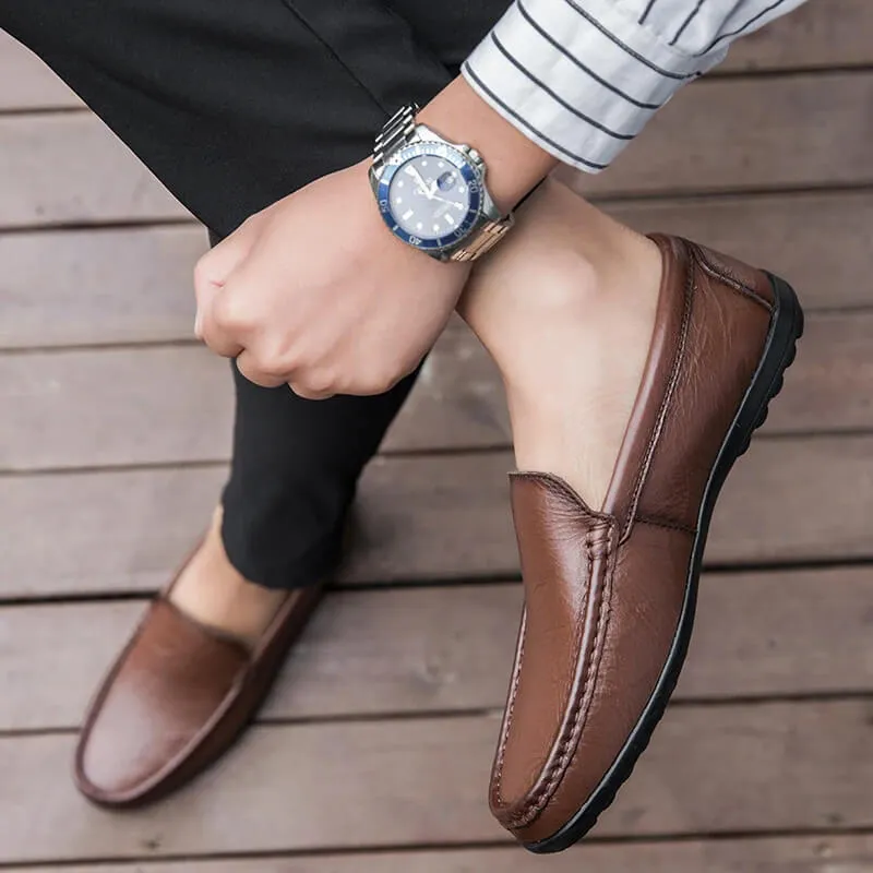 Massimo Bottini Leather Loafers
