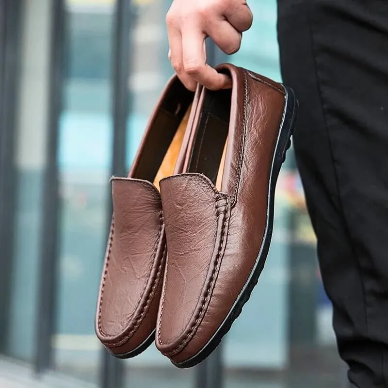 Massimo Bottini Leather Loafers