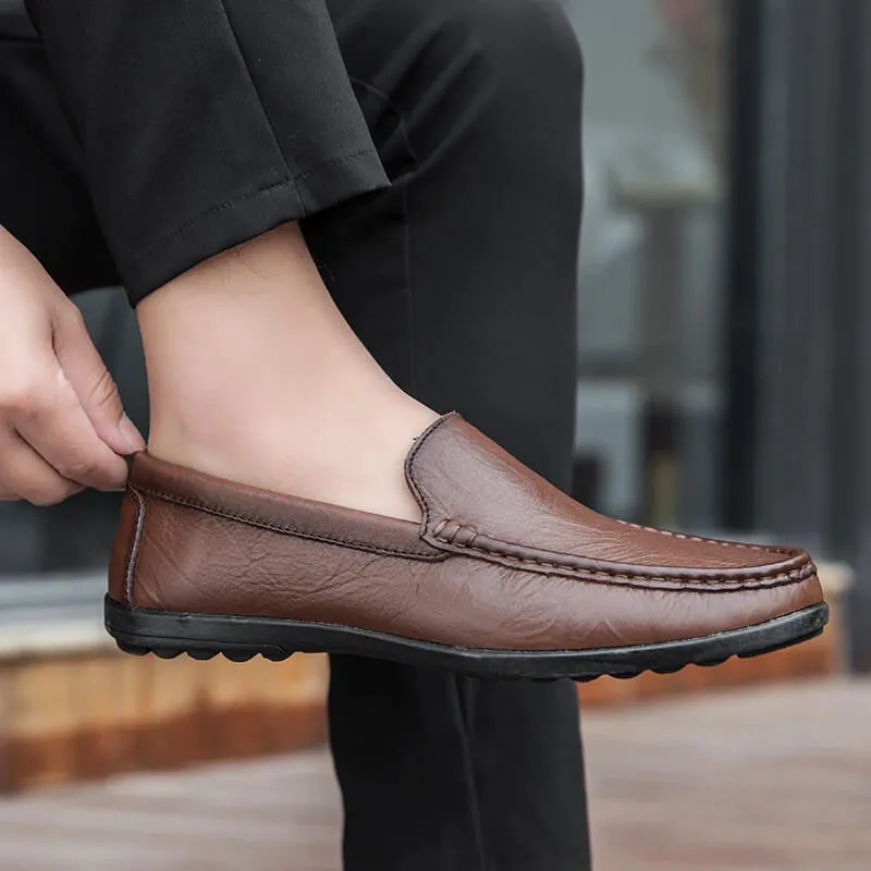 Massimo Bottini Leather Loafers