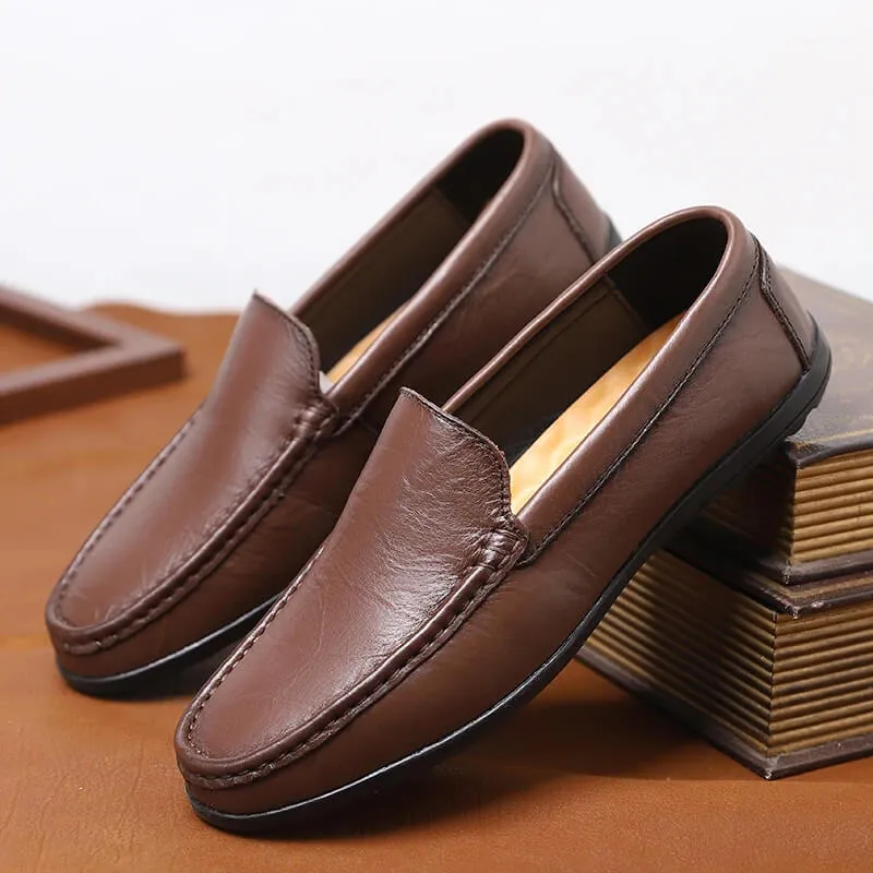 Massimo Bottini Leather Loafers