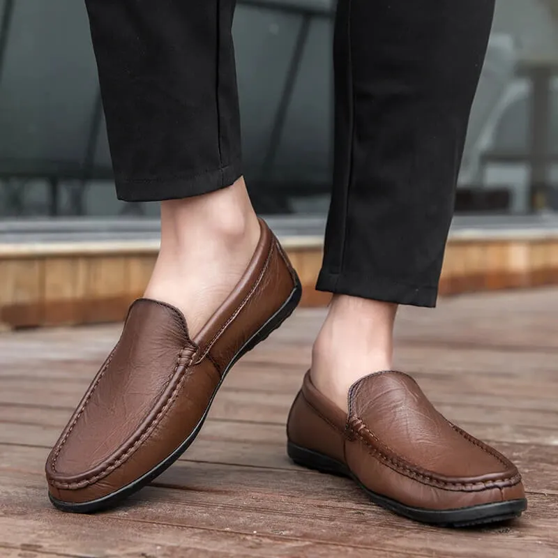 Massimo Bottini Leather Loafers