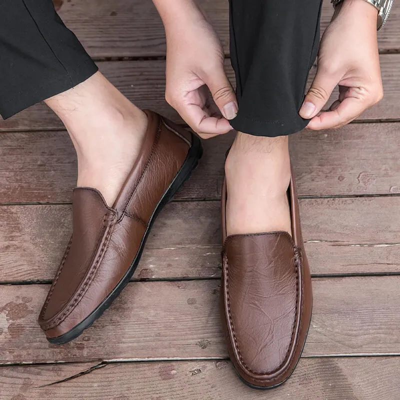 Massimo Bottini Leather Loafers
