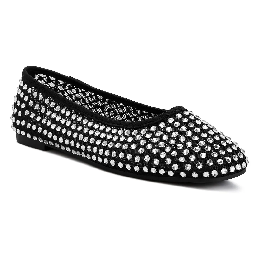 Naked Rhinestone Ballerinas