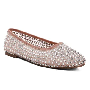 Naked Rhinestone Ballerinas