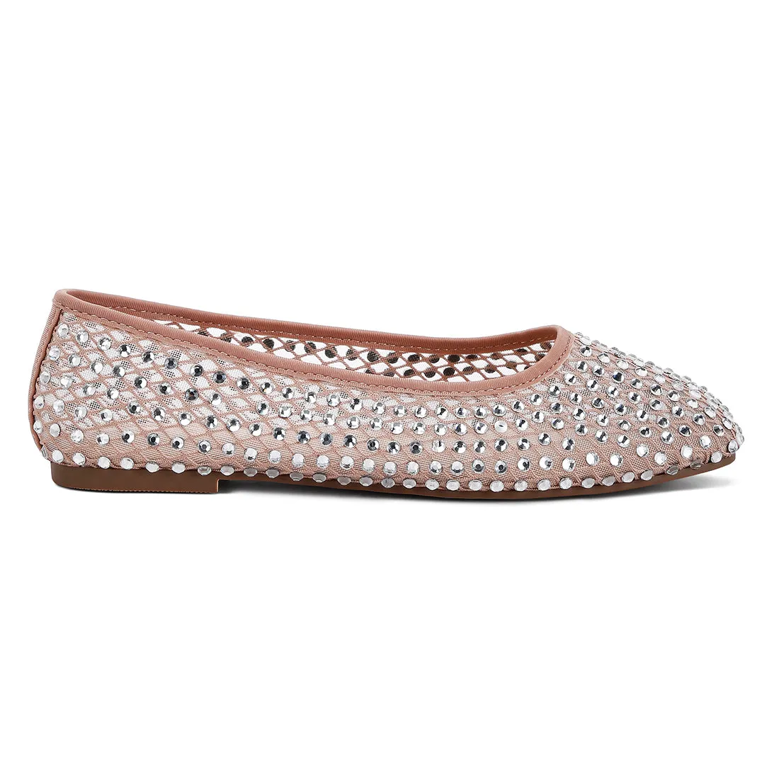 Naked Rhinestone Ballerinas