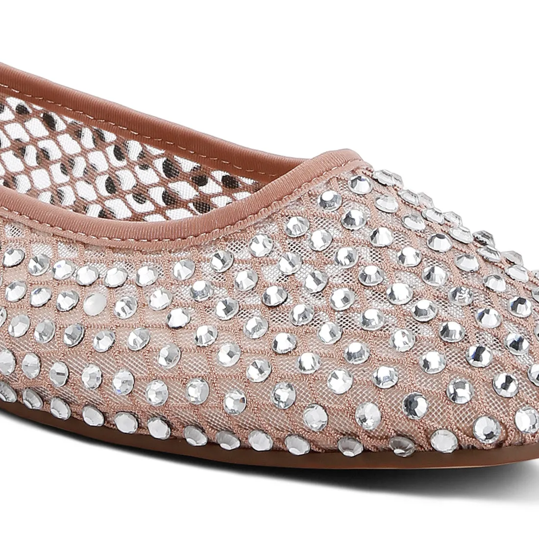 Naked Rhinestone Ballerinas