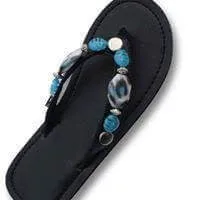 "WILD THING-BLUE"  - INTERCHANGEABLE WOMEN'S SANDAL SNAP