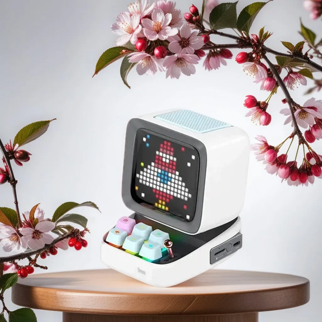 Retro Pixel Art Wireless Bluetooth Speaker - Retro Pixel Art Game
