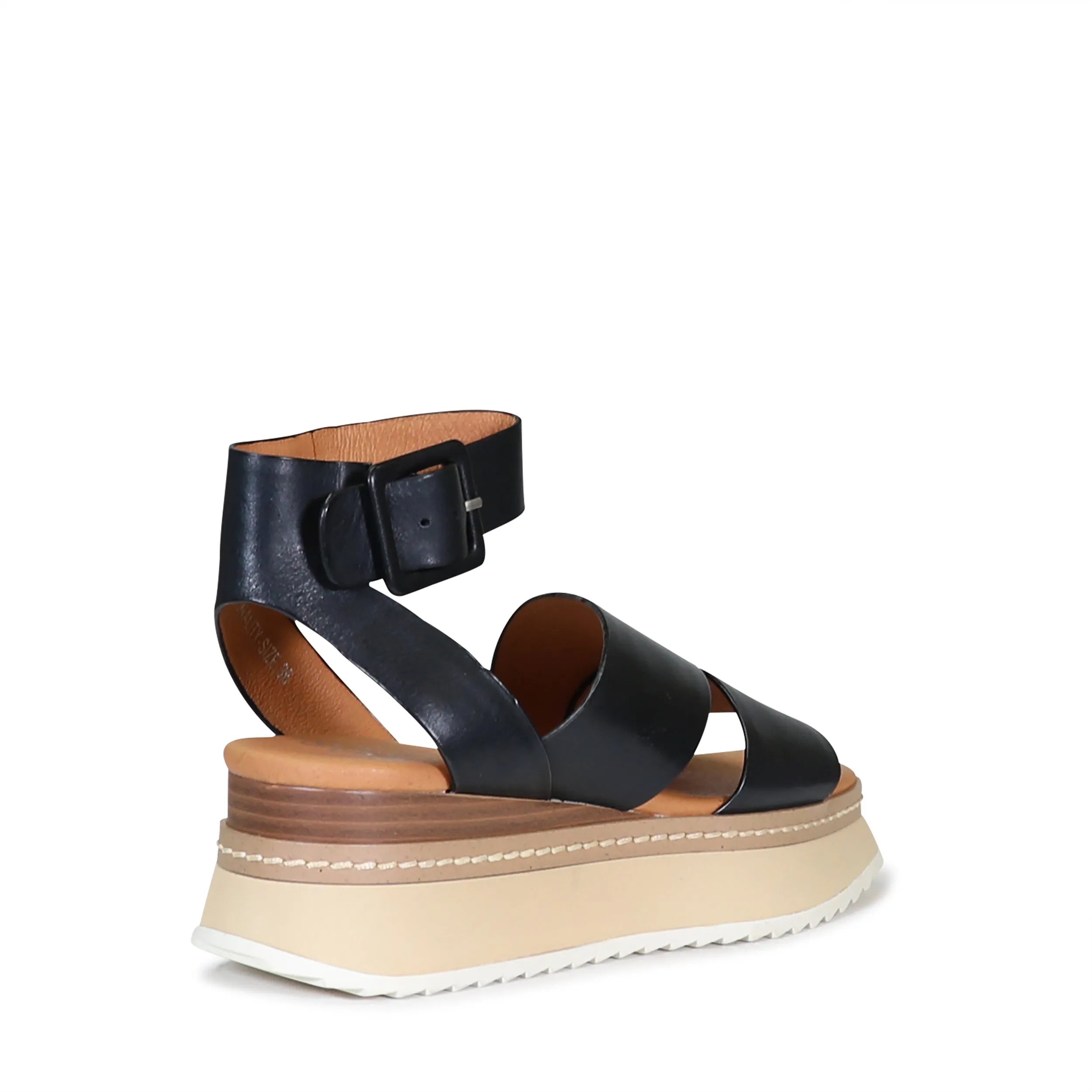 TONALITY LEATHER PLATFORM SANDAL
