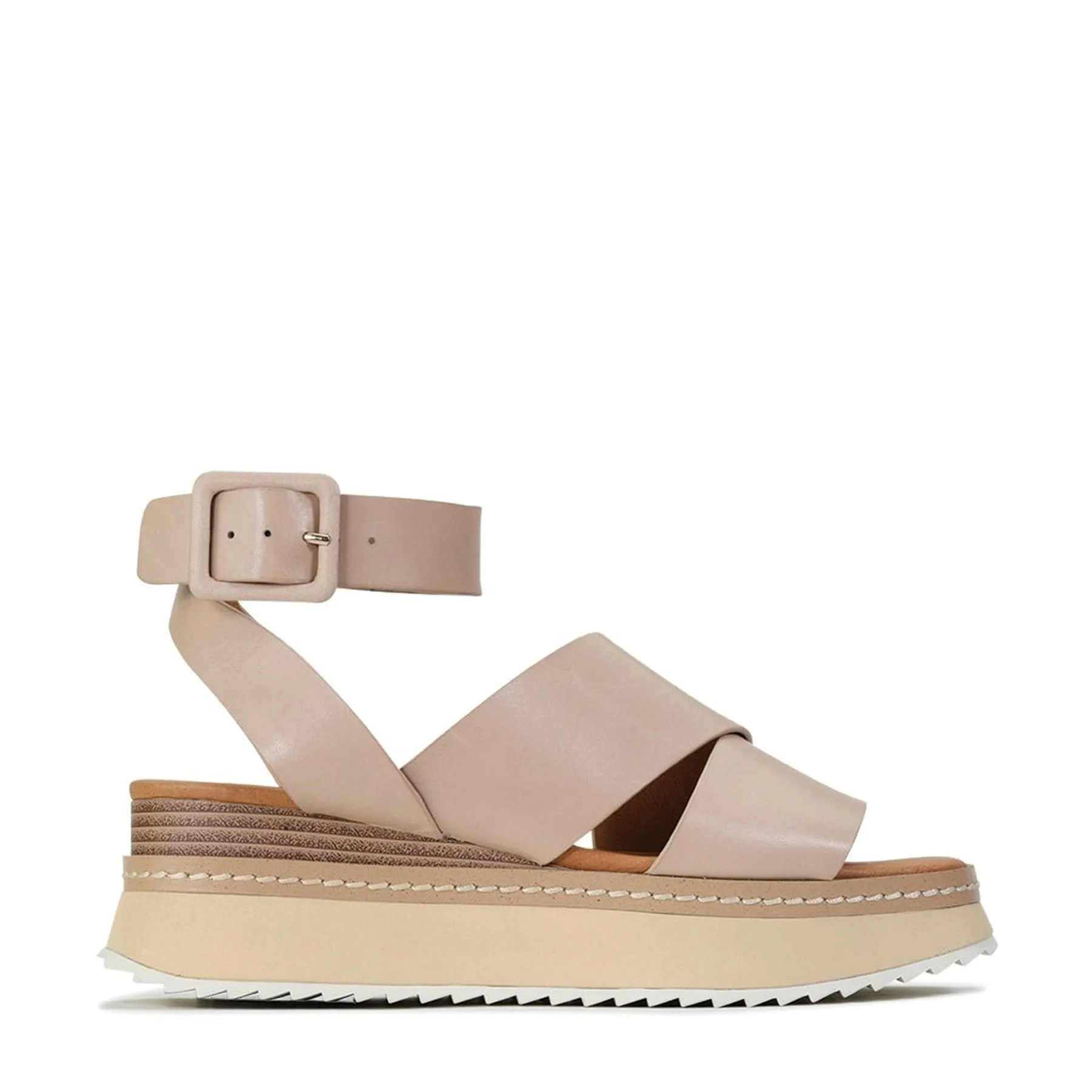 TONALITY LEATHER PLATFORM SANDAL