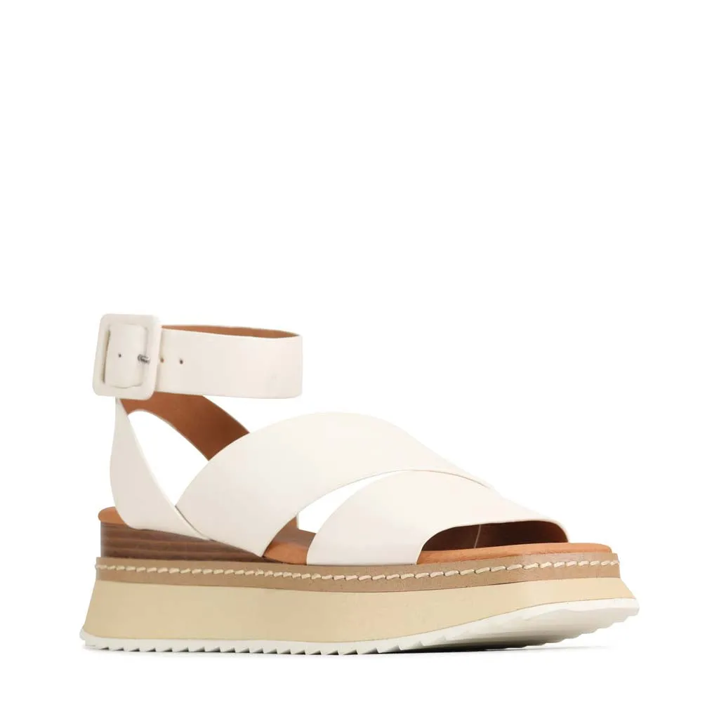TONALITY LEATHER PLATFORM SANDAL