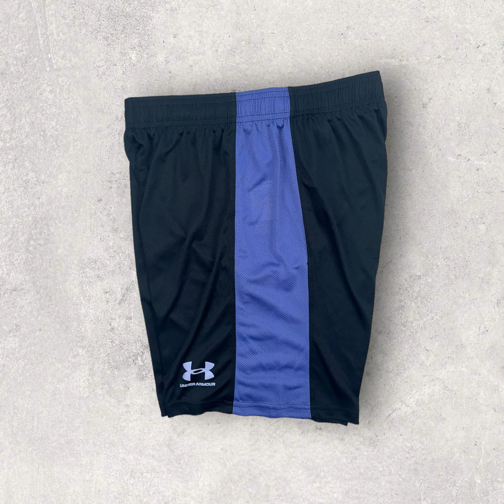 UNDER ARMOUR CHALLENGER T-SHIRT/SHORT SET - STARLIGHT/BLACK