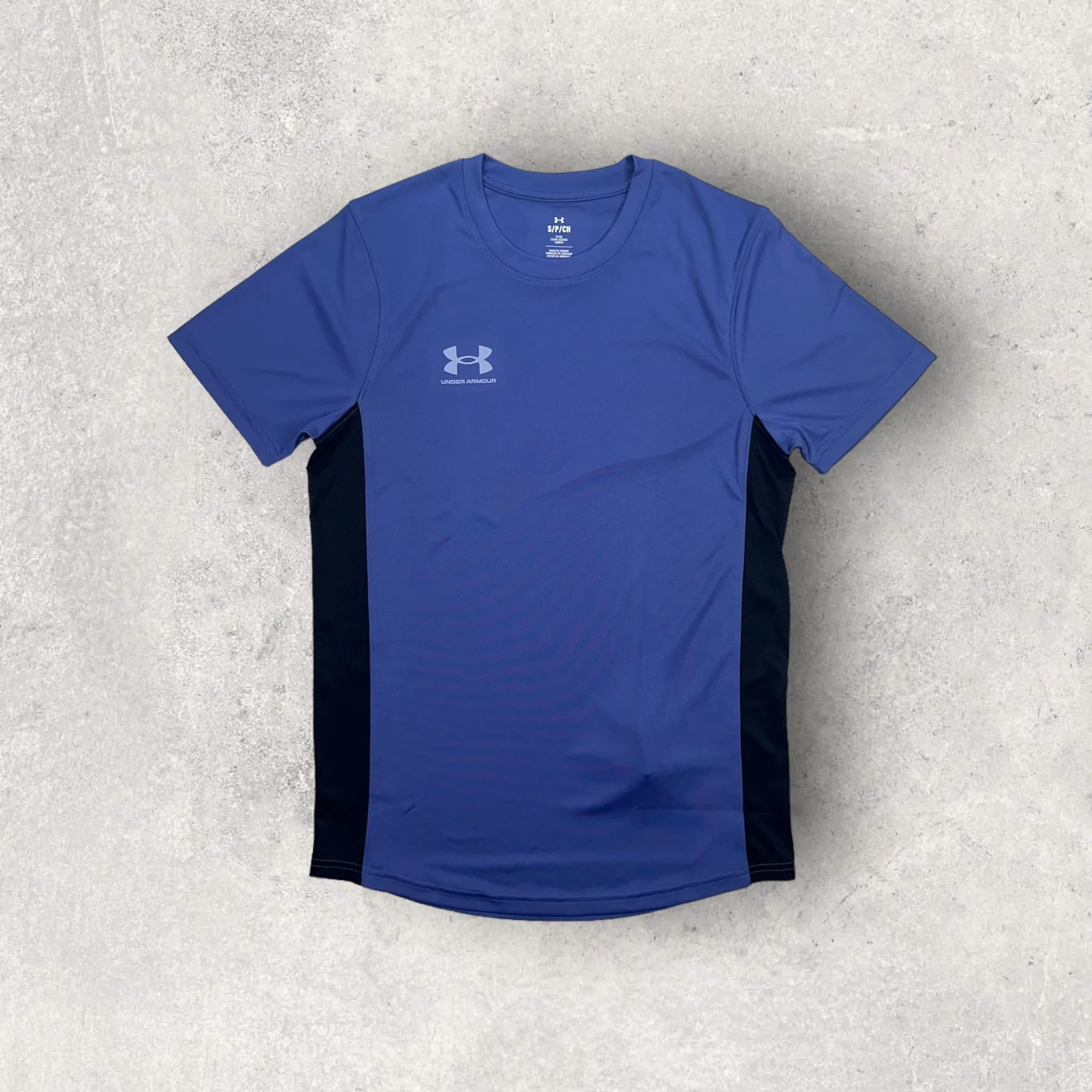 UNDER ARMOUR CHALLENGER T-SHIRT/SHORT SET - STARLIGHT/BLACK