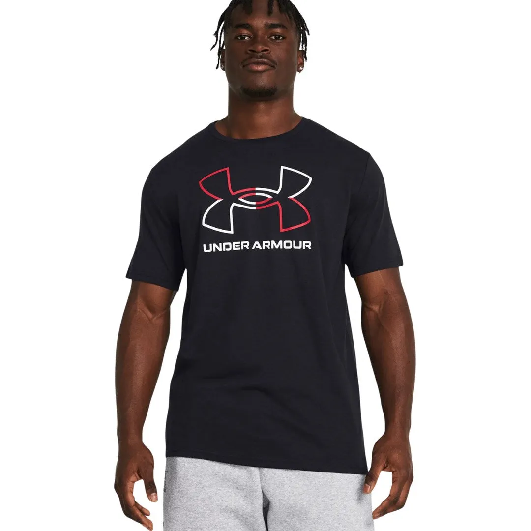 Under Armour Gl Foundation Uodate Ss Men's T-Shirt Black 1382915 001 2Xl