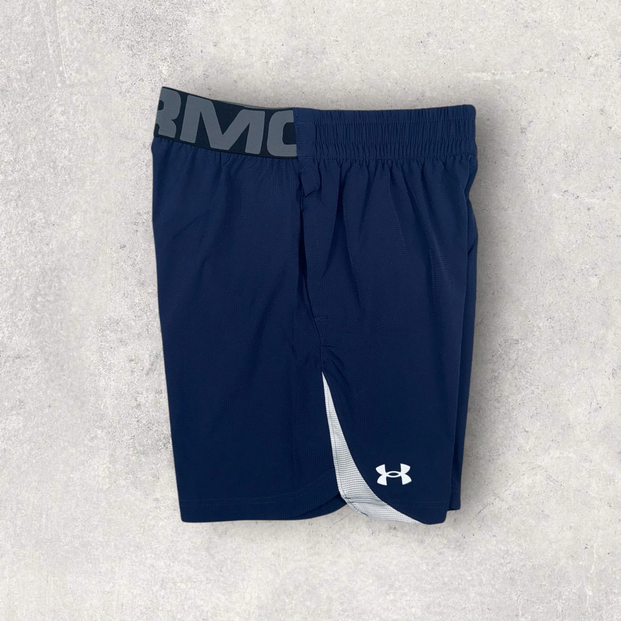 UNDER ARMOUR VELOCITY 1/4 SHORT SET - NAVY